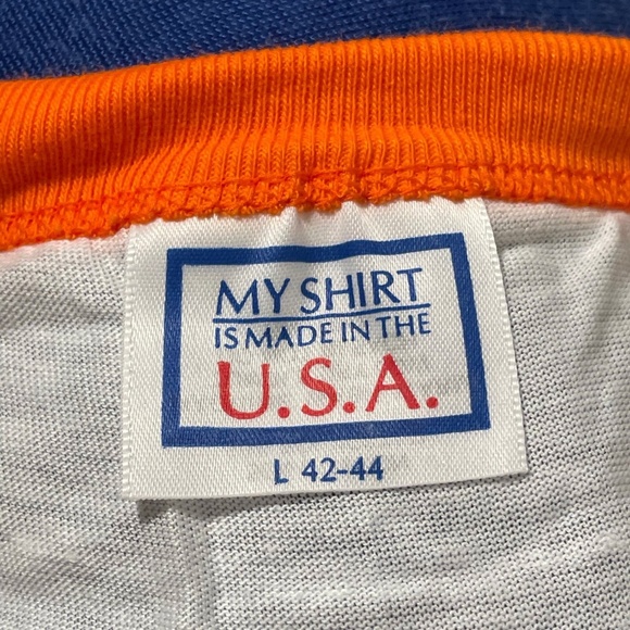 "Ask Me About My Fuzzy Navel" PEACHTREE SCHNAPPS Vintage T-Shirt, Large - Picture 5 of 6